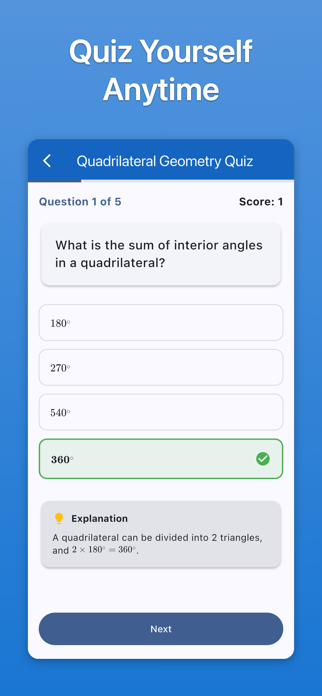 Geometry AI Solver: Arc Ace Screenshot 3 of 6