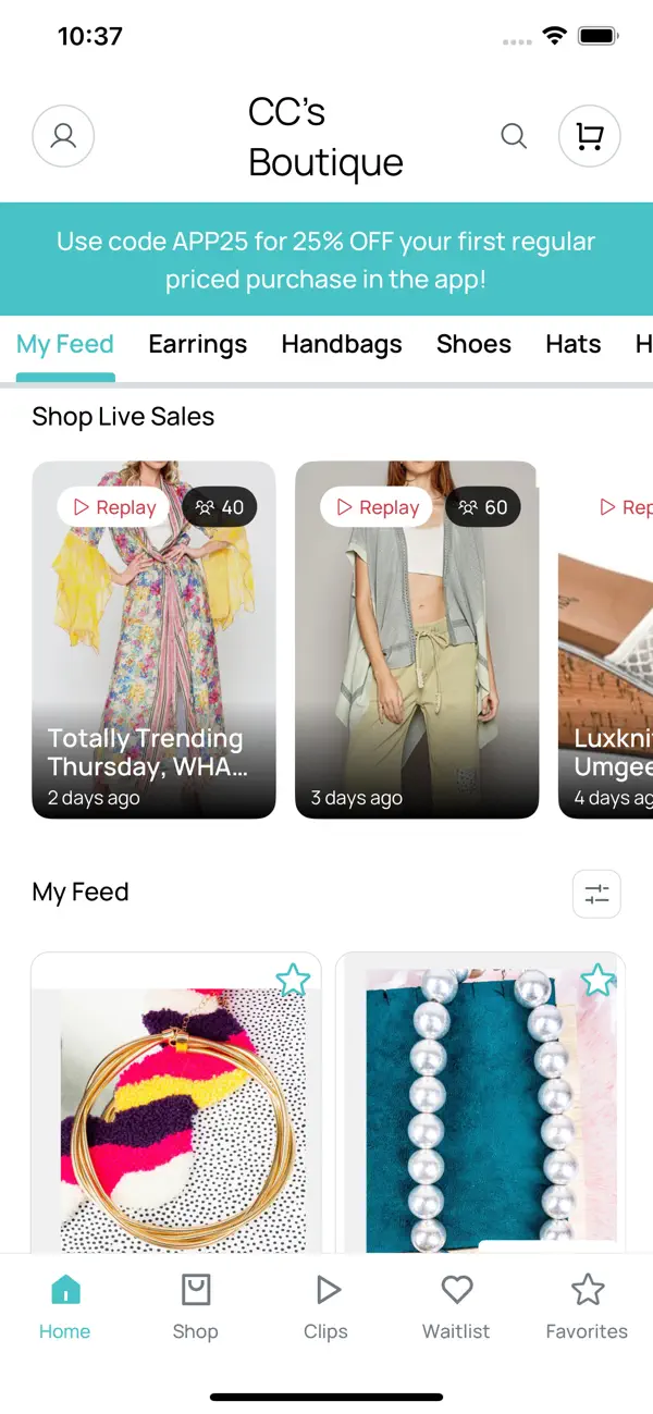 Screenshot #2 pour CC's Boutique