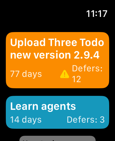 Three Todo screenshot 6