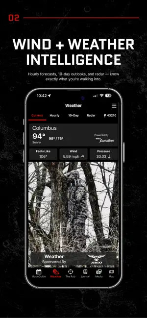 Deer Hunters MoonGuide 3.0 screenshot 2