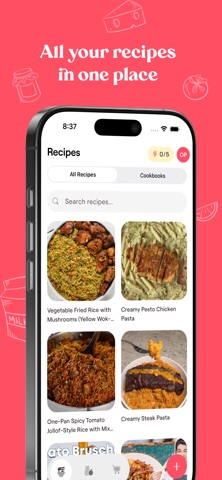 Rechef - Recipe Manager iPhone screenshot