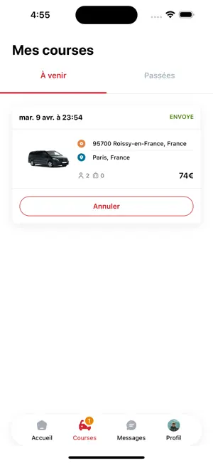 Taxi Van Paris screenshot 1