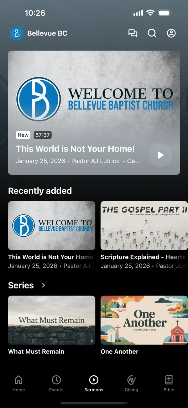 Screenshot #3 pour Bellevue Baptist