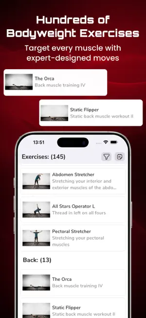 Calistix: Full Body Workouts screenshot 4
