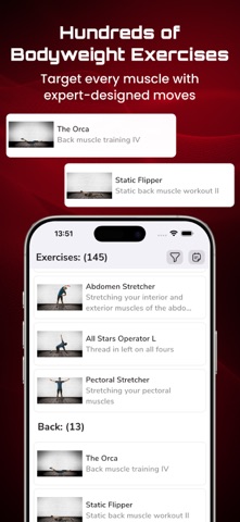 Calistix: Full Body Workouts Screenshot 4 of 10