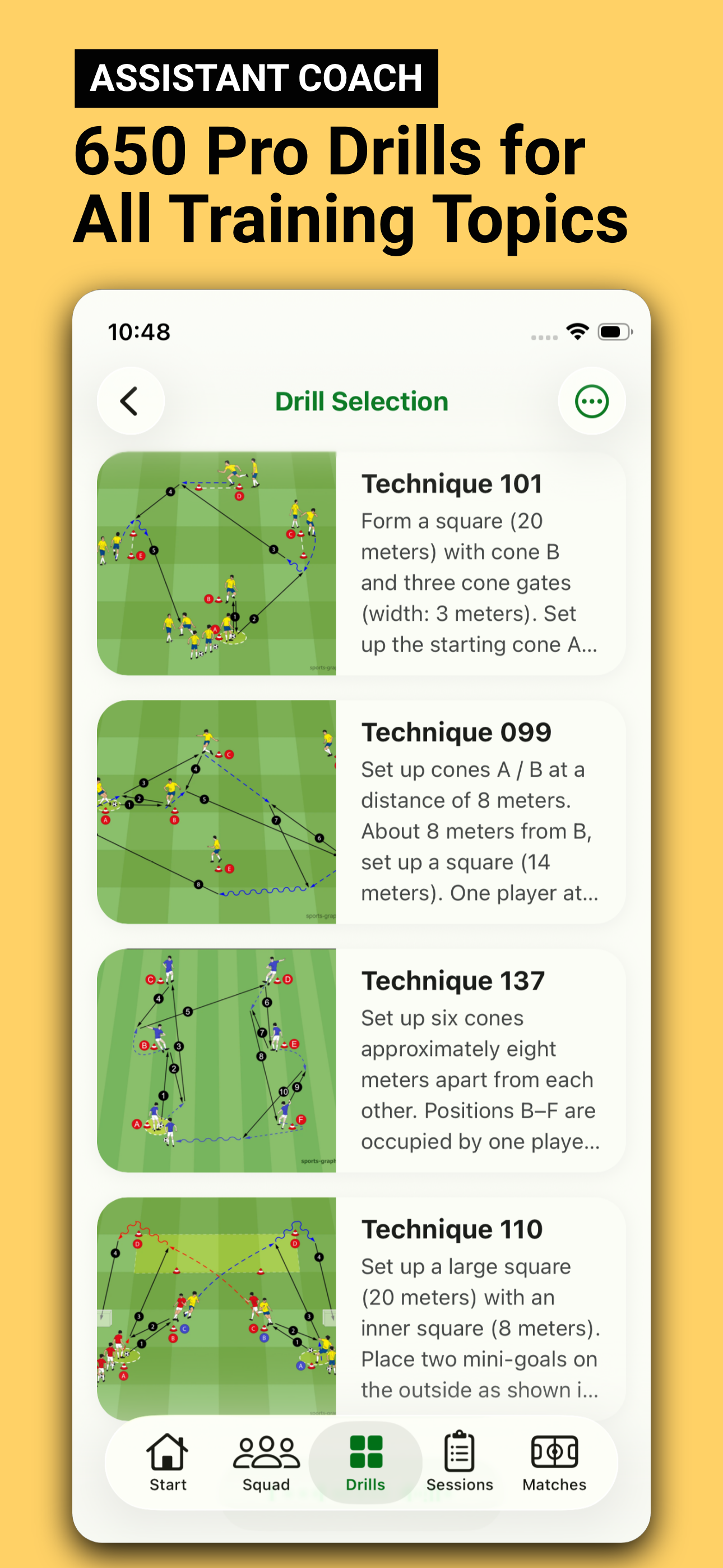 MH Soccer Training & Drills