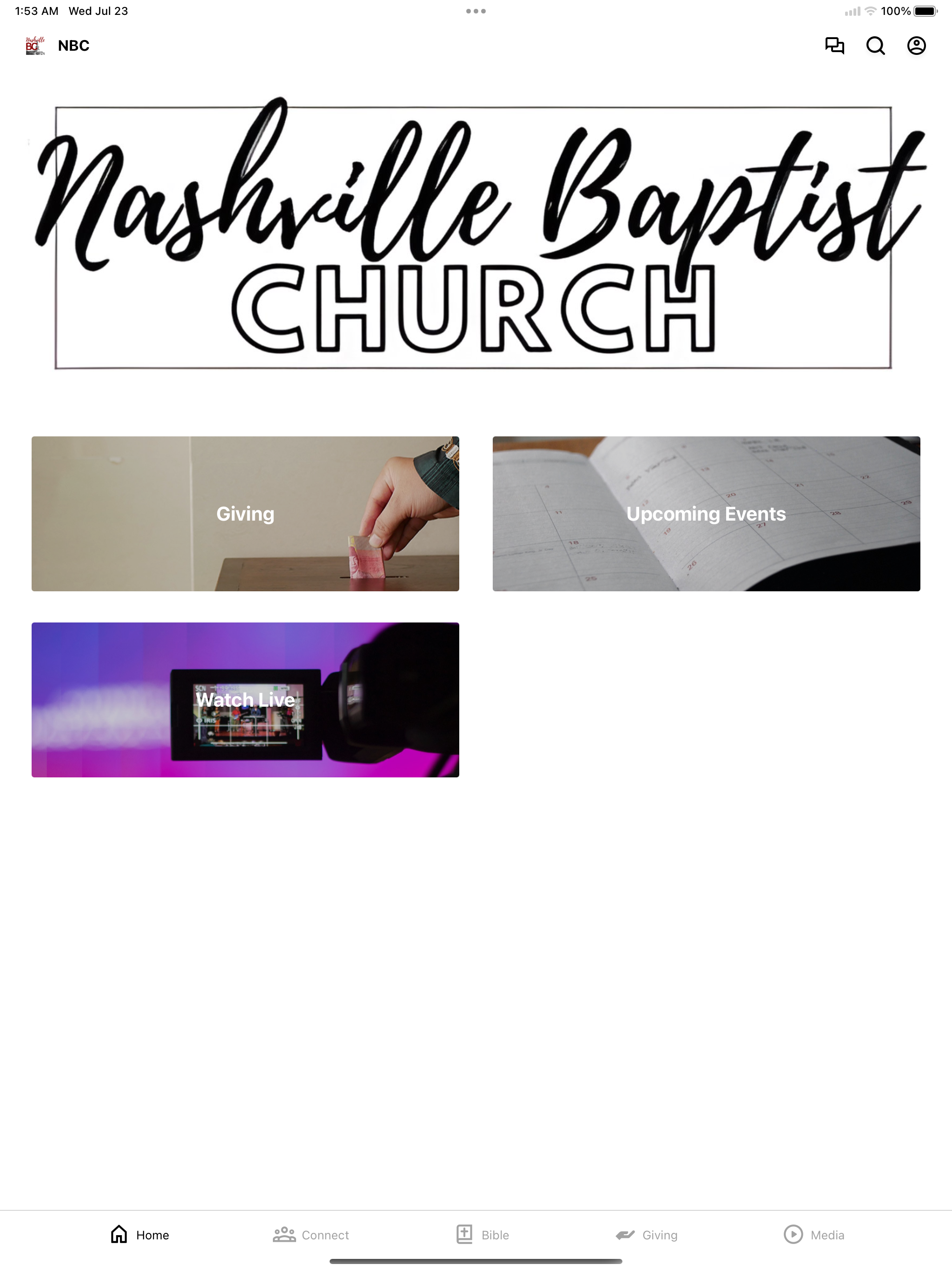 Nashville Baptist Church NC screenshot 4