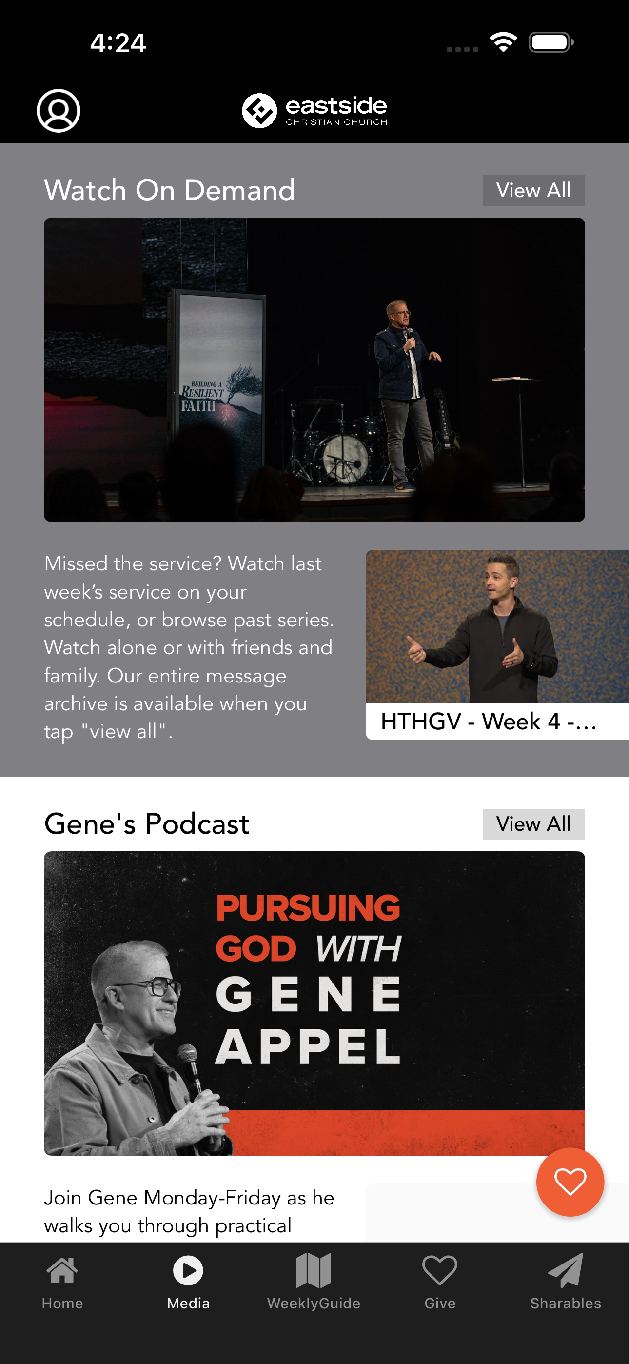 Eastside Christian Church ECC screenshot 2