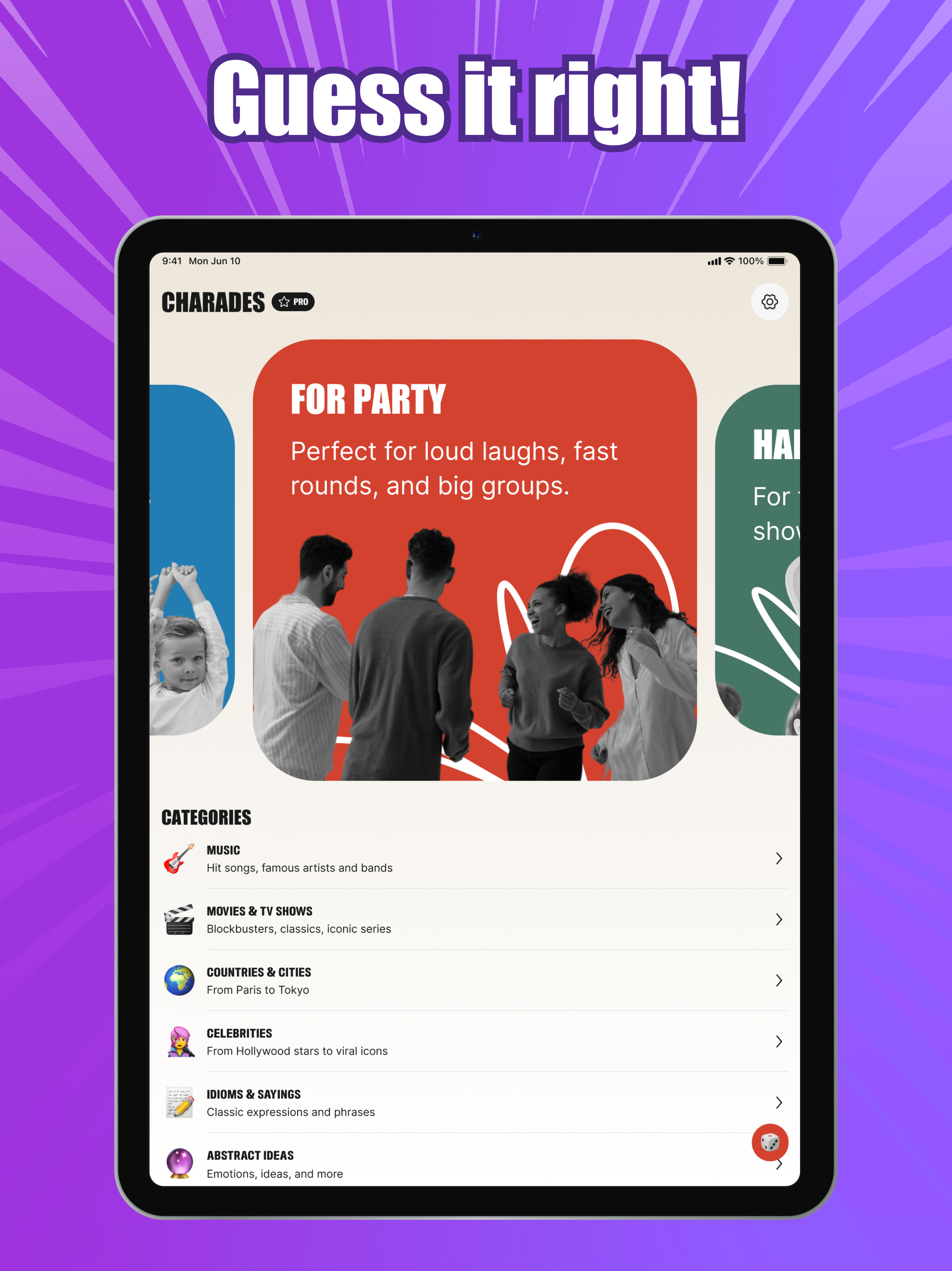 Charades: Fun Family Kids Game
