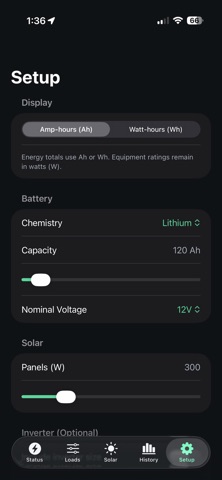 Offgrid Power screenshot