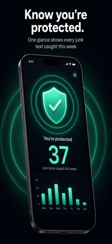Spam Text Blocker & Filter iPhone screenshot