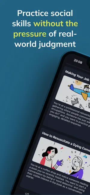 Bearwith - social skills coach screenshot 2