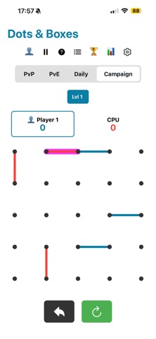 Dots And Boxes Reprised screenshot
