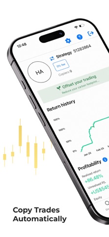 IconFX Trading iPhone screenshot