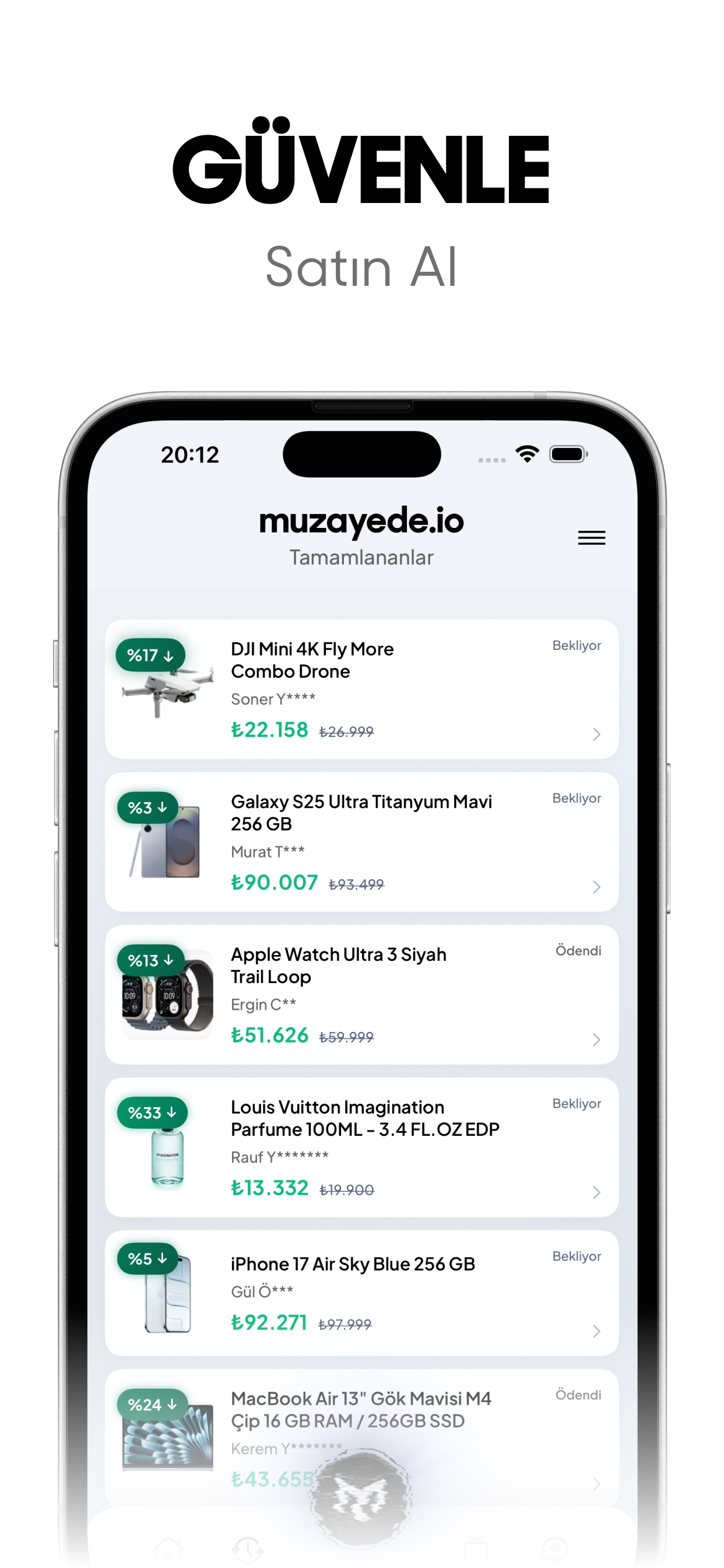 MUZAYEDE.IO - Açık Arttırma screenshot 4