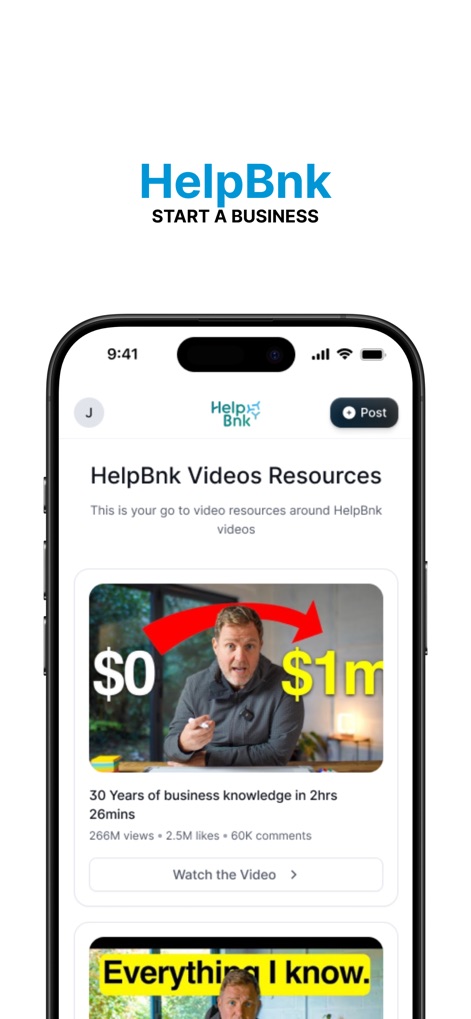 HelpBnk - Business App | MWM