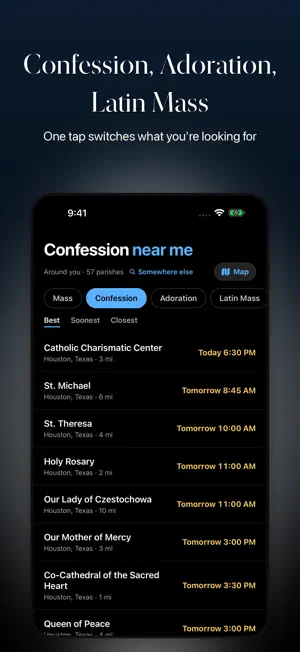 Find Mass Times screenshot 3