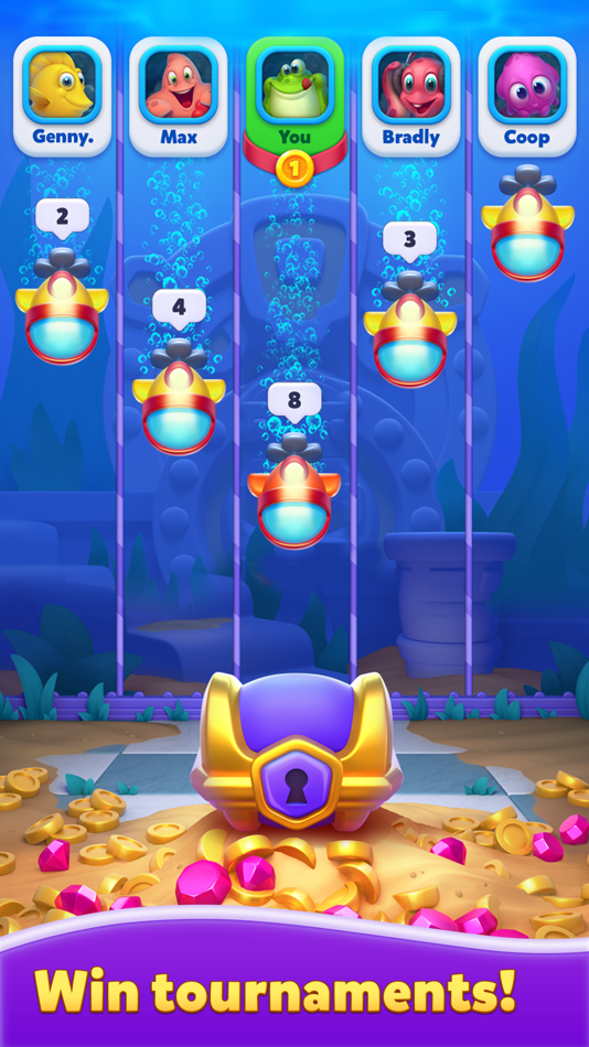 #4. Aqua Match (iOS) 由: Playrix