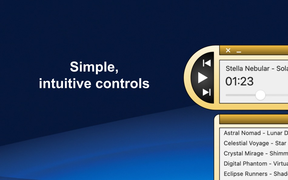 #2. Desktop MP3 Player (macOS) Podle: Anthony Tietjen