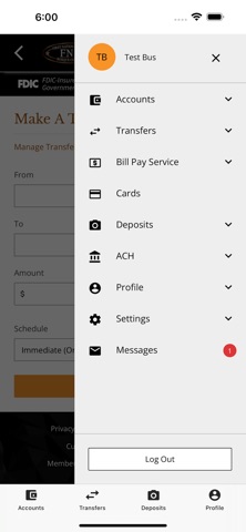 FNBBC Mobile Banking Screenshot 5 of 5