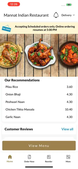 Mannat Indian Restaurant screenshot 2