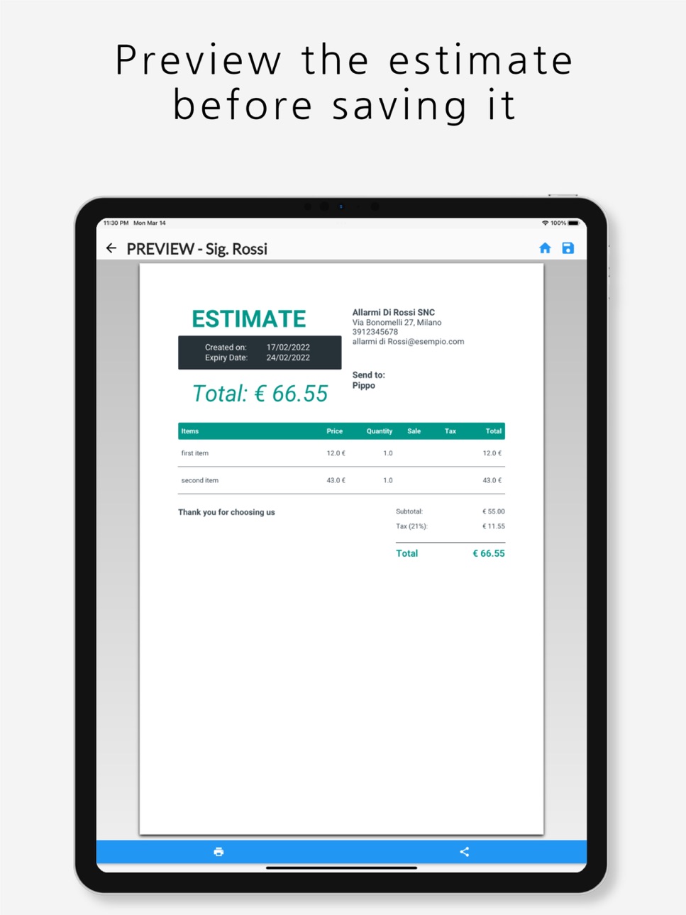iPad screenshot