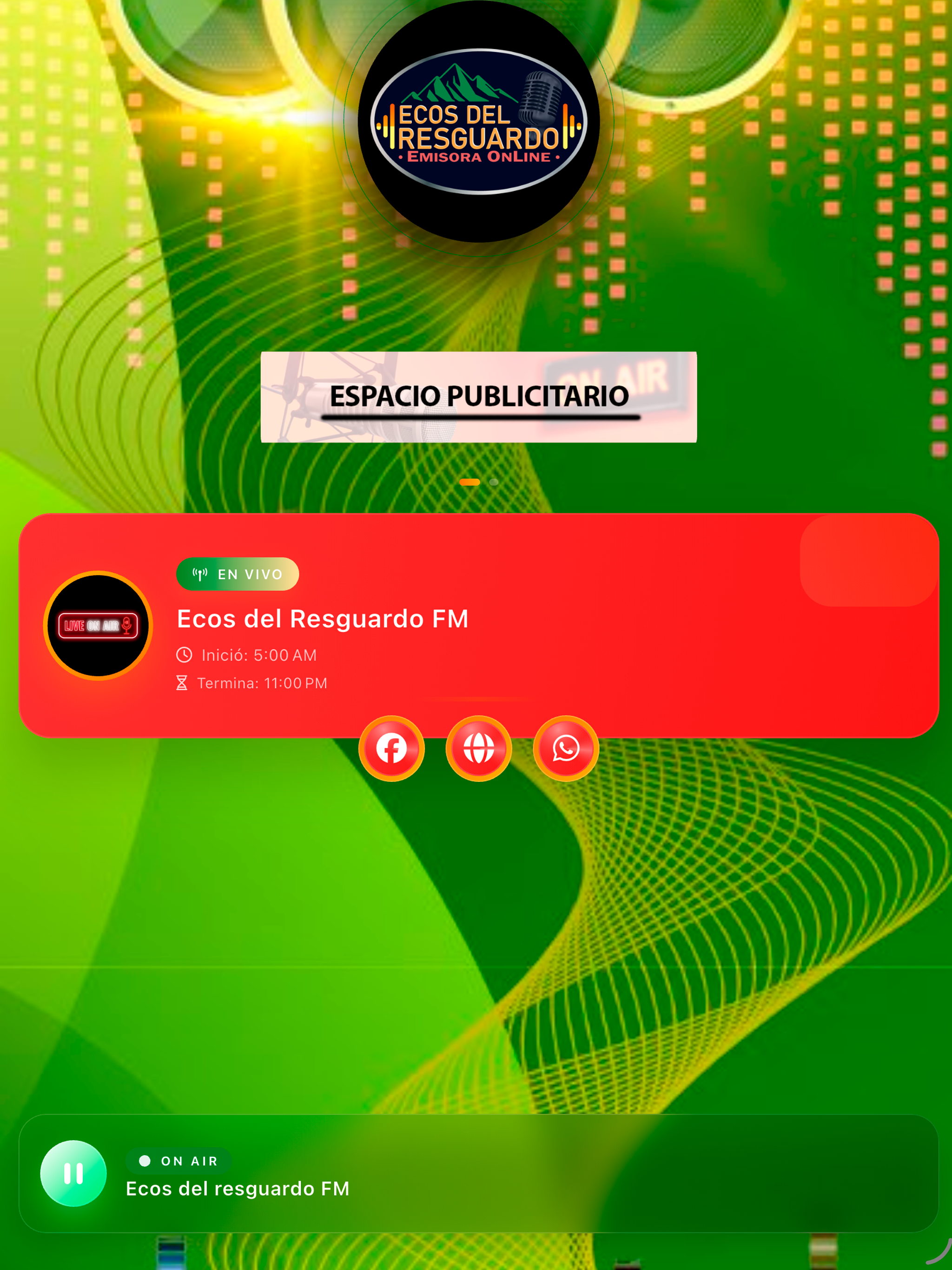 Ecos del resguardo FM screenshot 2