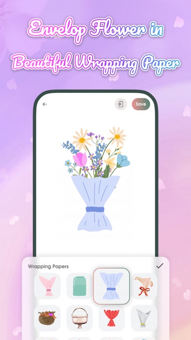 Flower Language: DIY Wallpaper Screenshot