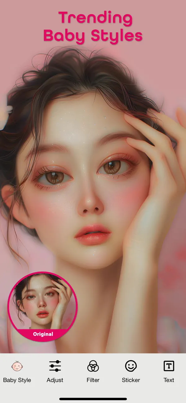 Screenshot #1 pour Baby Filter - Baby Photo Art