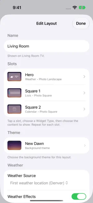 Dawnboard screenshot 1