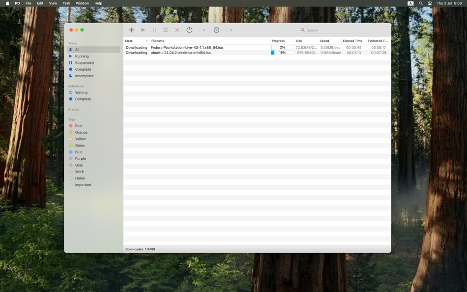 #1. PD (macOS) 由: Progressive Downloader