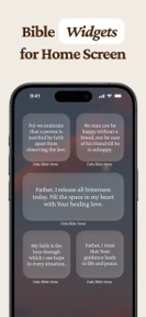 Bible Widget & Prayer - Versy screenshot