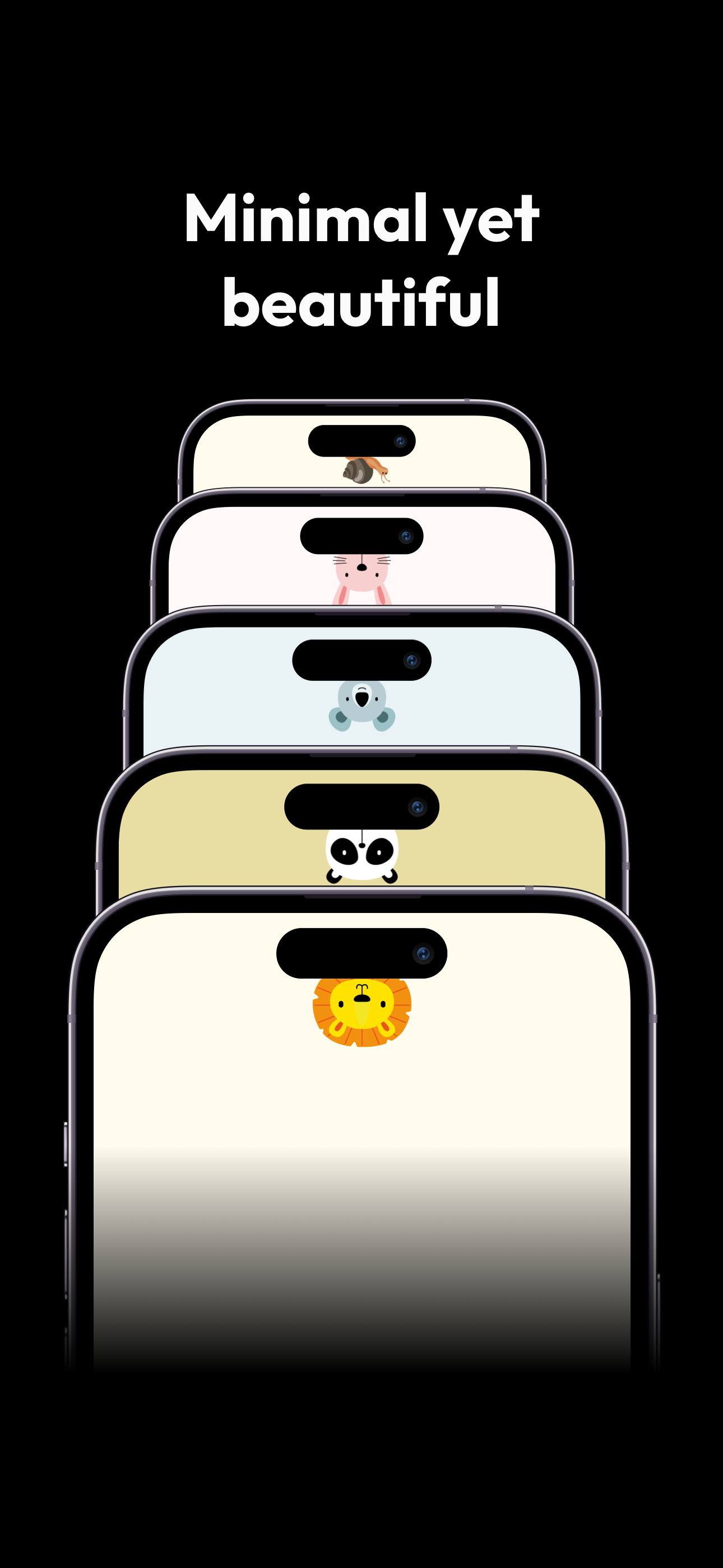 Wallpapers for Dynamic Island.