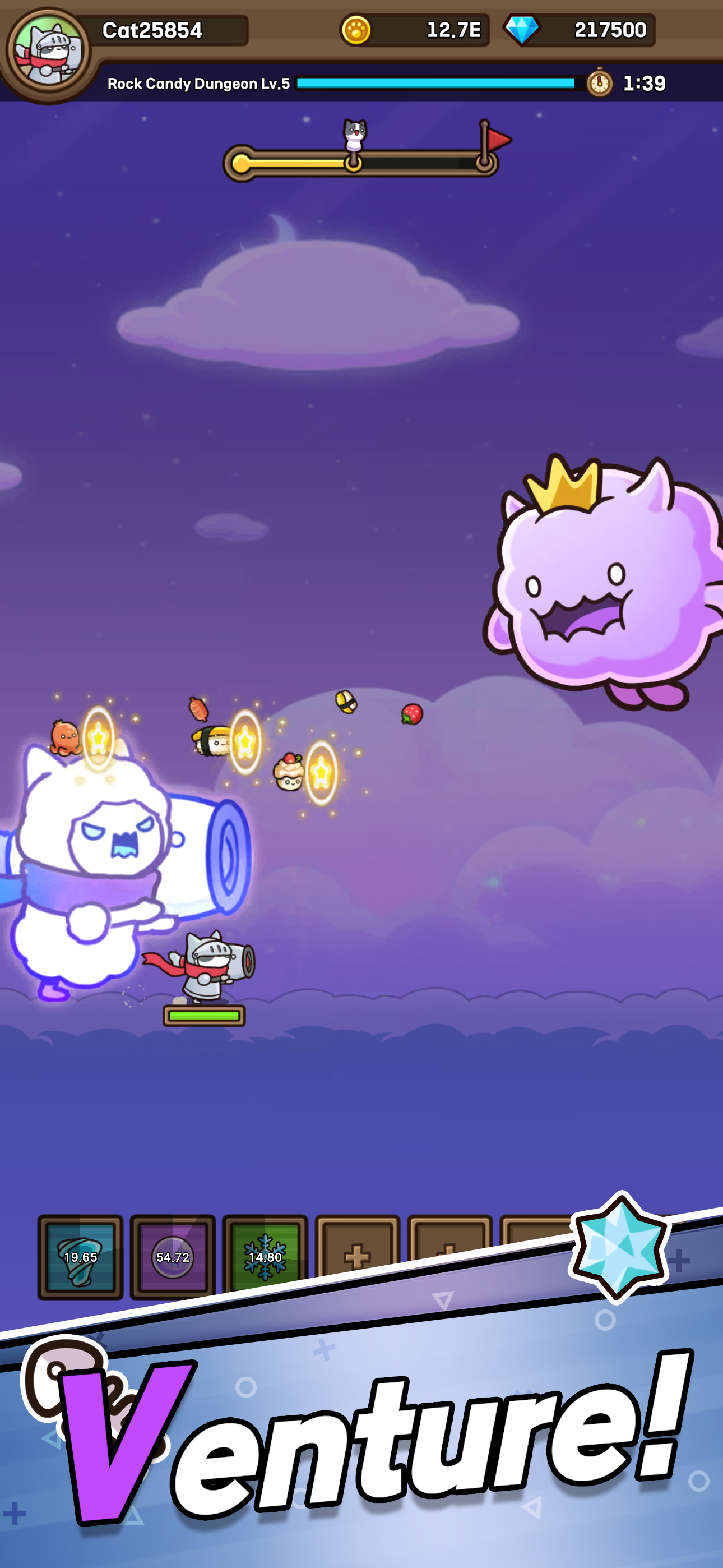 Cat Hero : Idle RPG