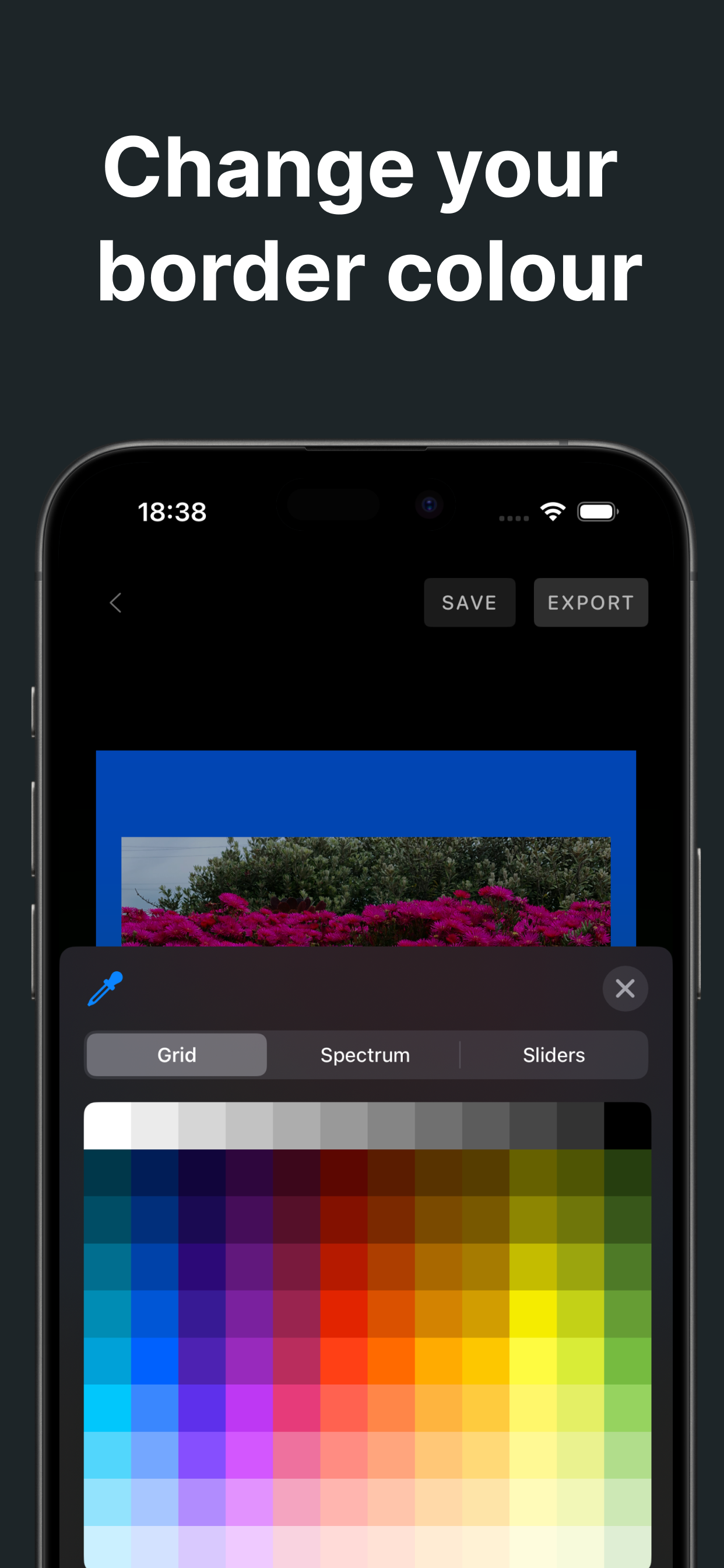 Bordo: White Photo Borders screenshot 3