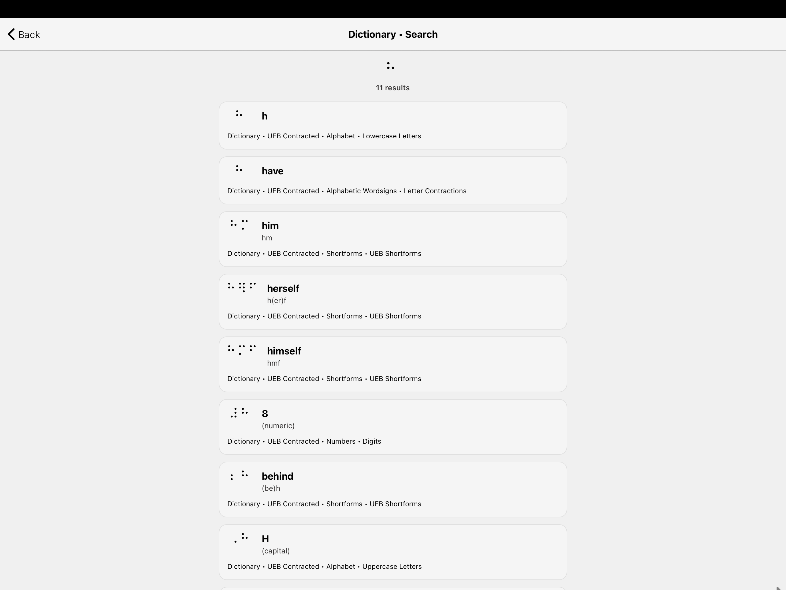 Braille Decoded EDU screenshot 14