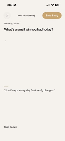 Midad: Notebook & Journal iPhone screenshot