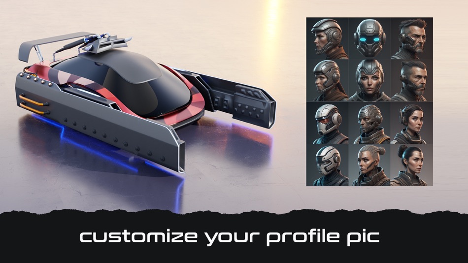 #3. Sci Fi Racer (iOS) 由: OFFLINE HUMAN STUDIOS PRIVATE LIMITED