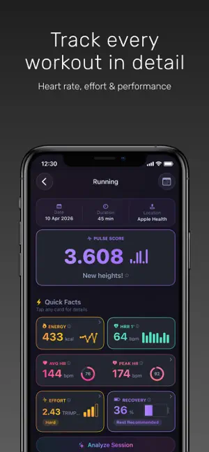 BioPulse: Heart Rate Training screenshot 3