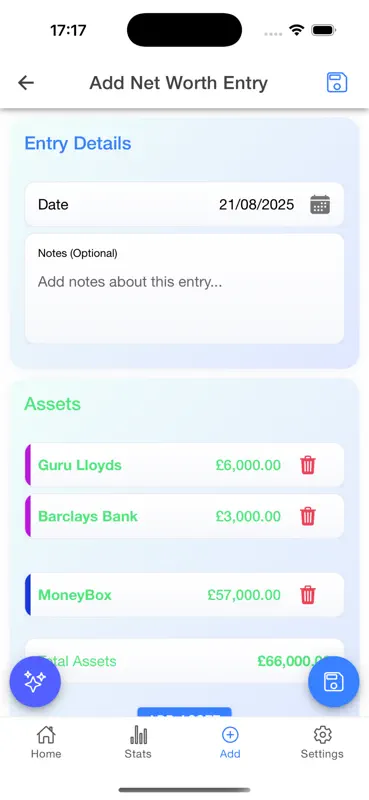 WhatsMyNetWorth screenshot 4 of 7