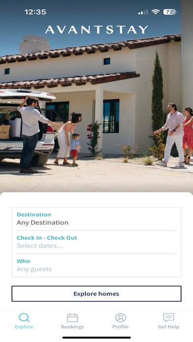 AvantStay Vacation Rentals Screenshot