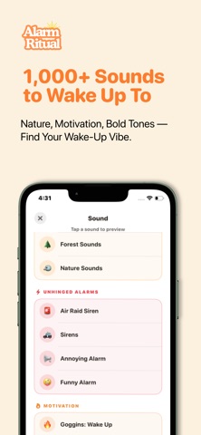 Alarm Ritual: Wake Up & Move screenshot