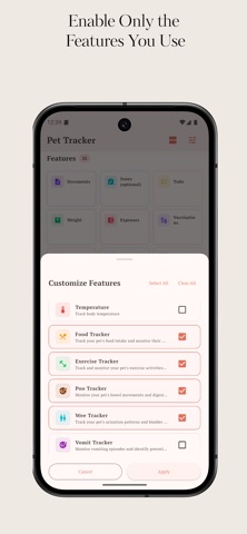 Pet Care Tracker For Dog & Cat screenshot