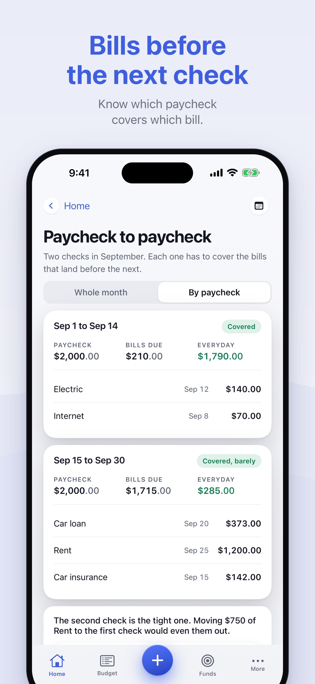 Screenshot 9 of Persue Budget
