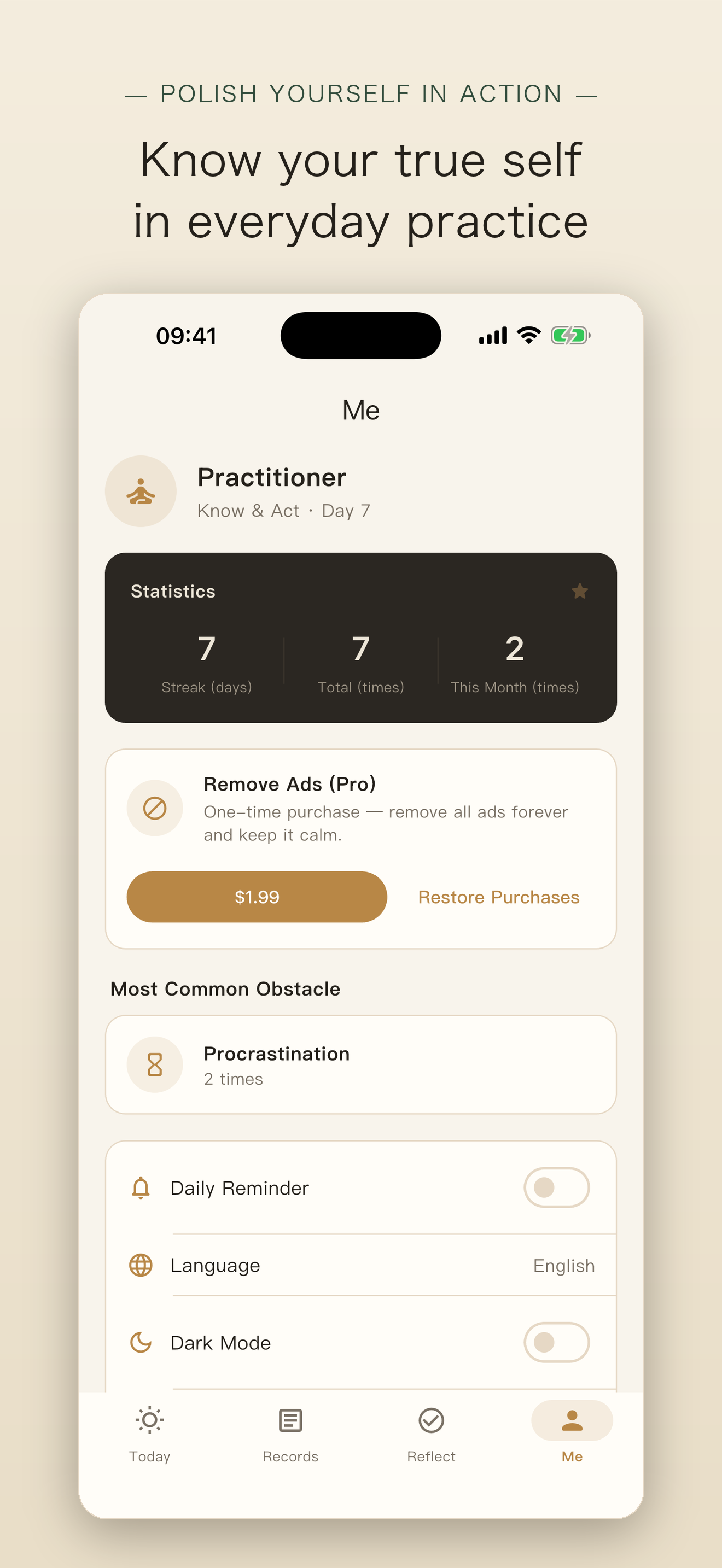 Know & Act: Daily Reflection screenshot 4