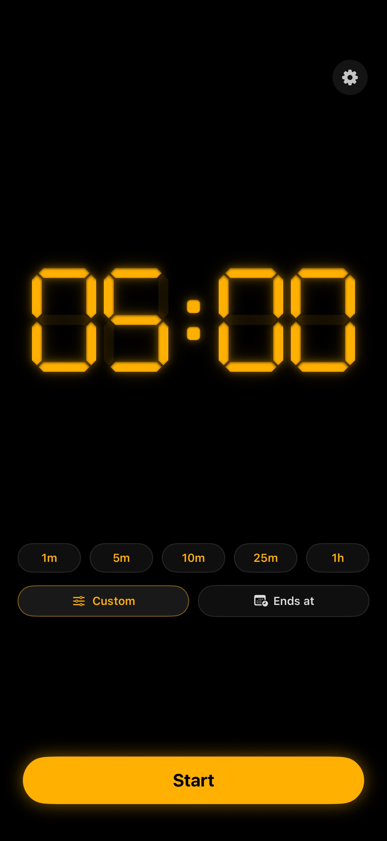 Screenshot 2 of Countdown LCD
