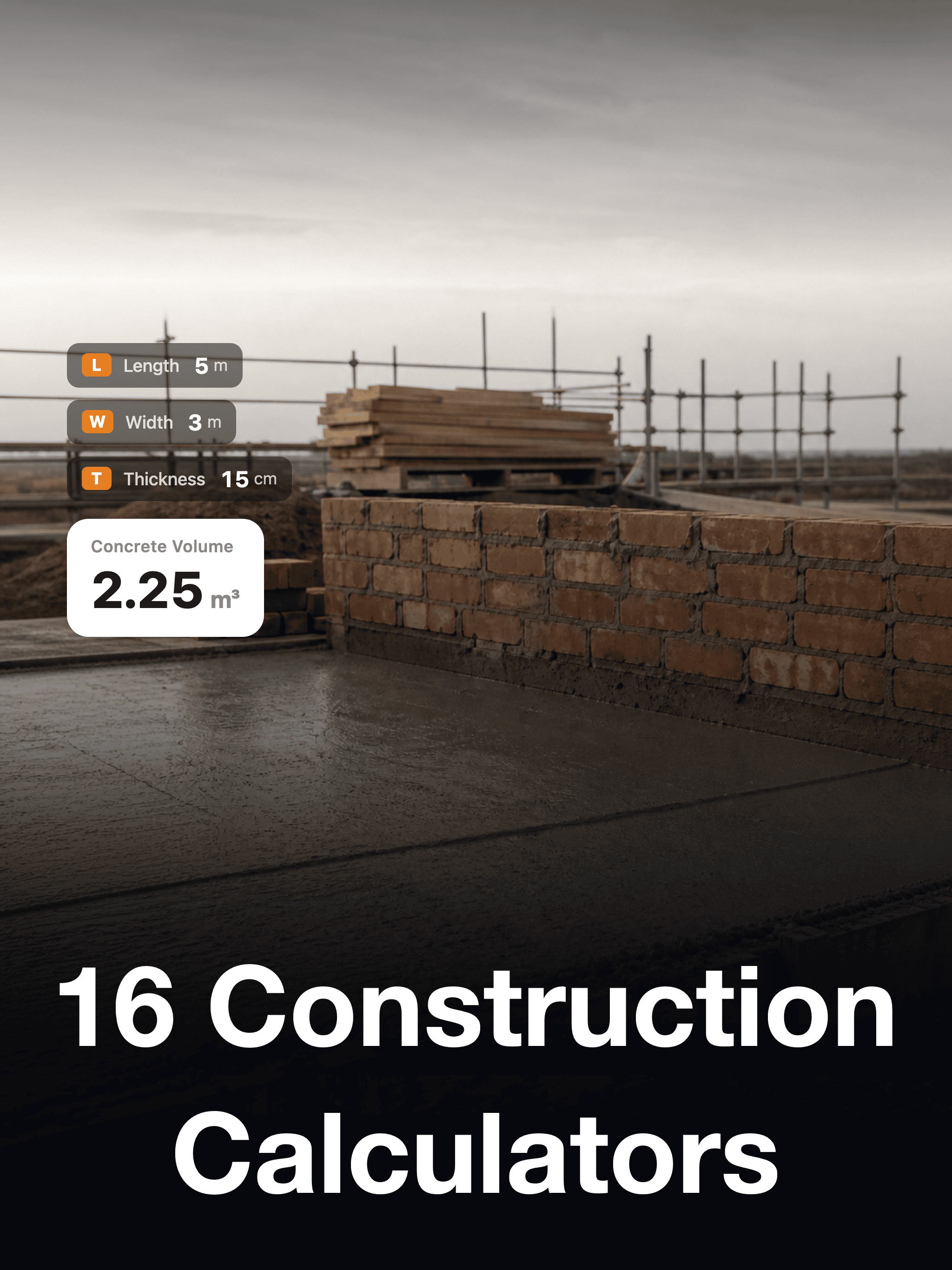 Construction Calculator & Cost screenshot 7