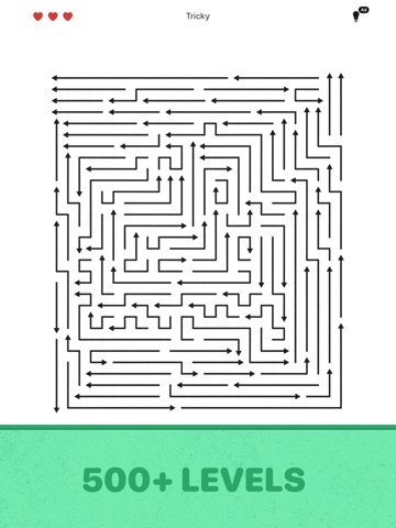 Arrow Maze: Line Escape iPad screenshot