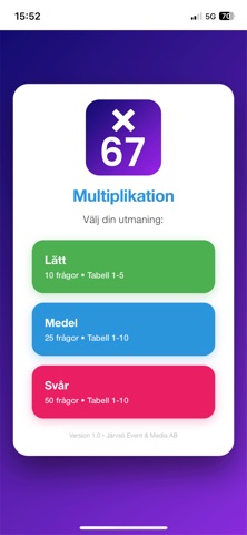 Multiplikation 6x7 screenshot