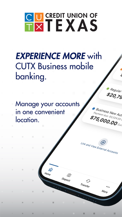 CUTX Business Banking Screenshot 1 of 5